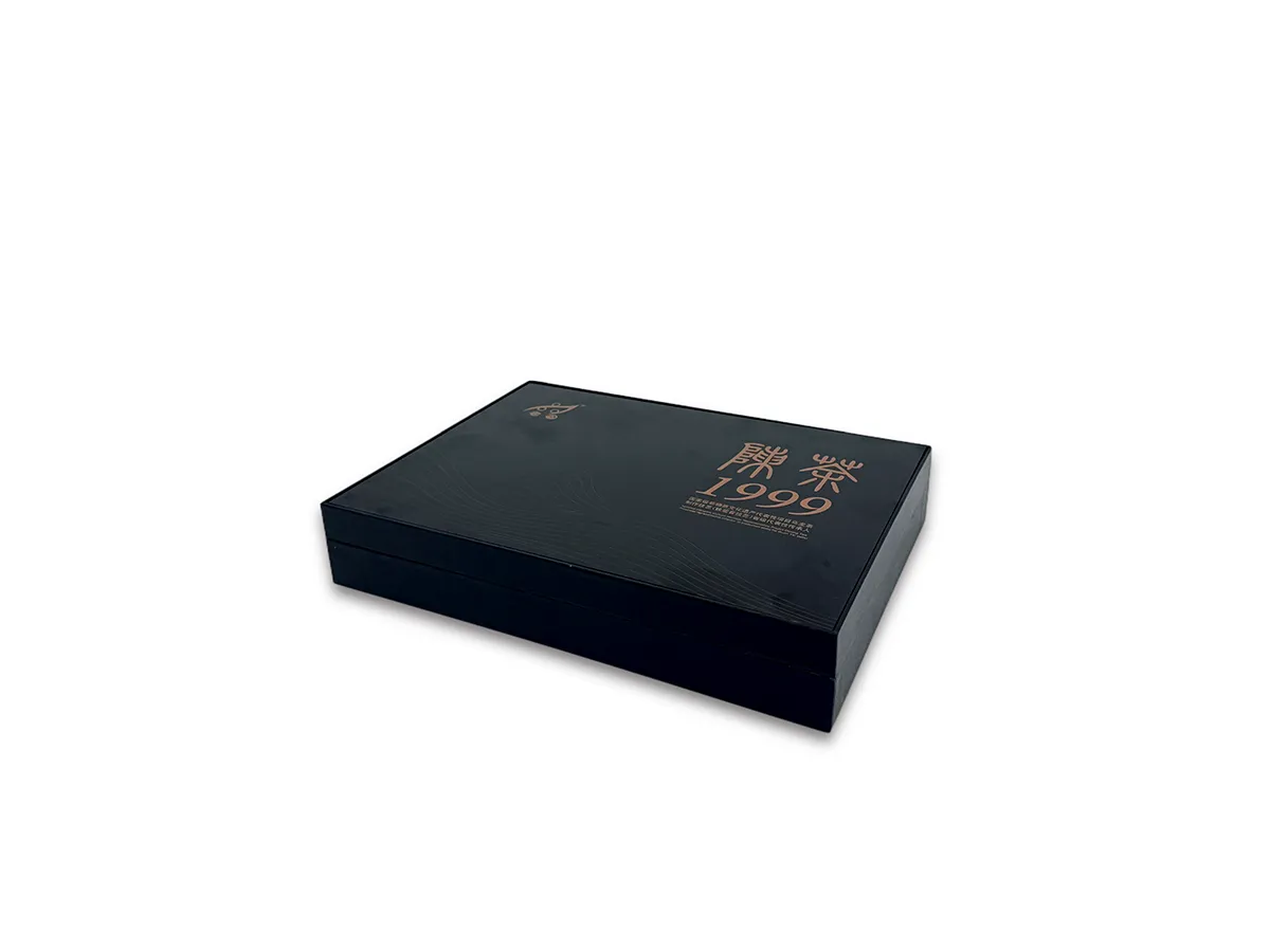 Semi-Transparent Flip-Top Gift Box