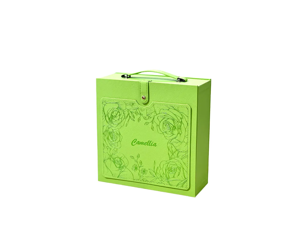Luxury Flip-Top Box with Handle