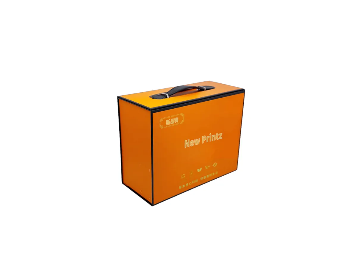 Flip-Top Gift Box with Handle
